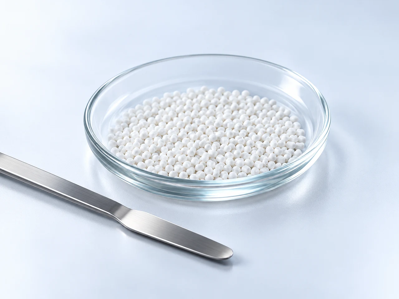 Illustration of pharmaceutical granules